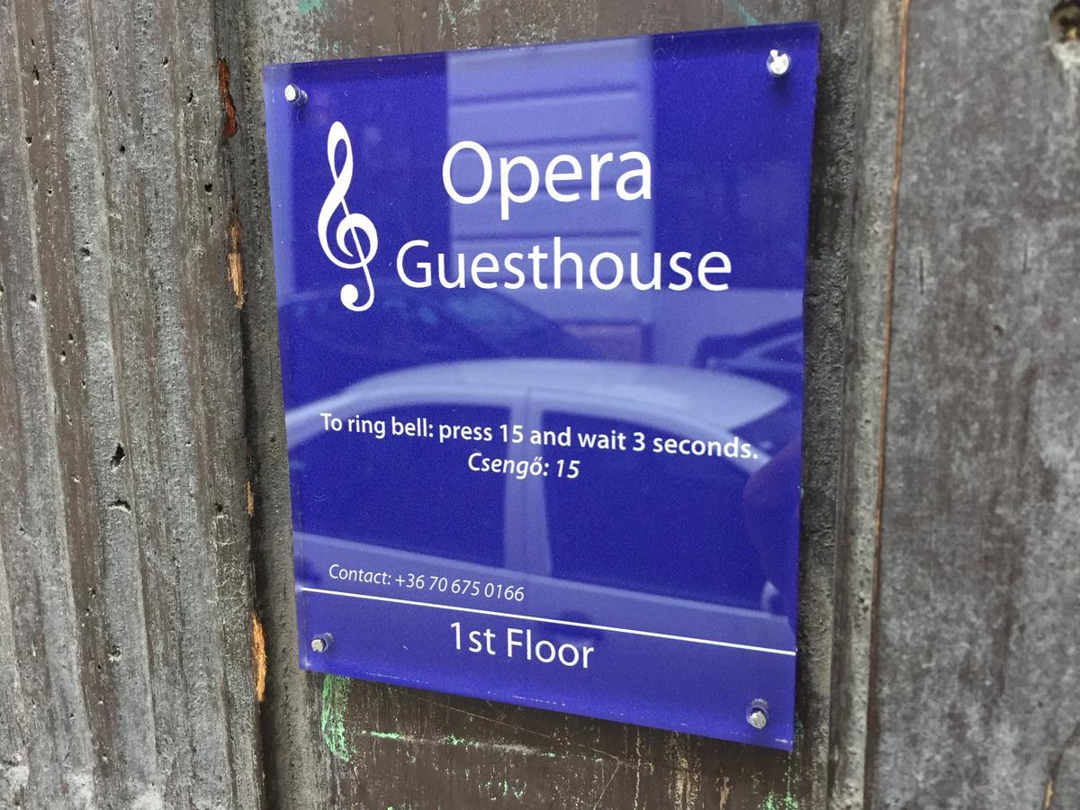 Opera Guesthouse Βουδαπέστη Εξωτερικό φωτογραφία